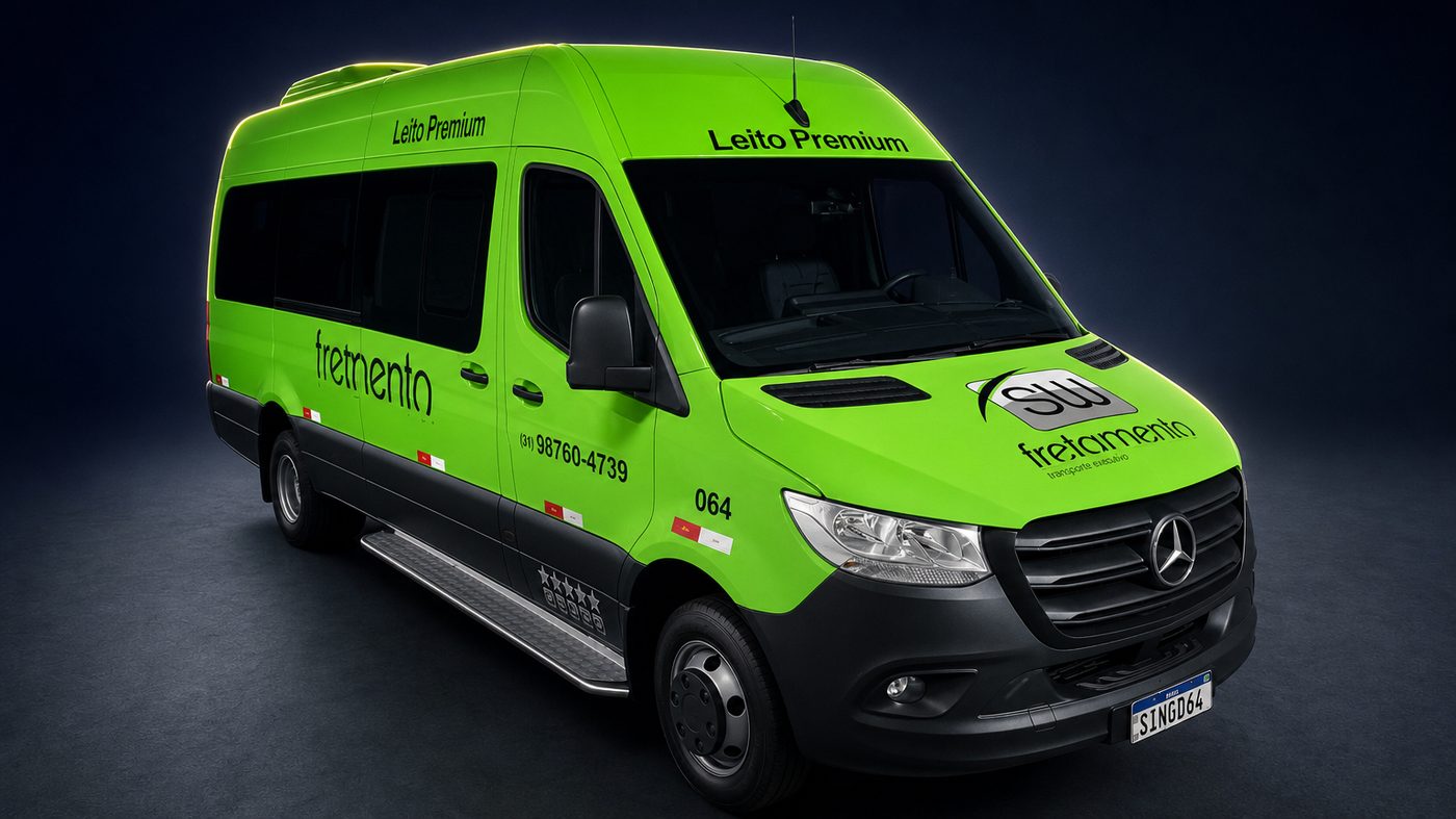 Van Leito Premium da SW Fretamento